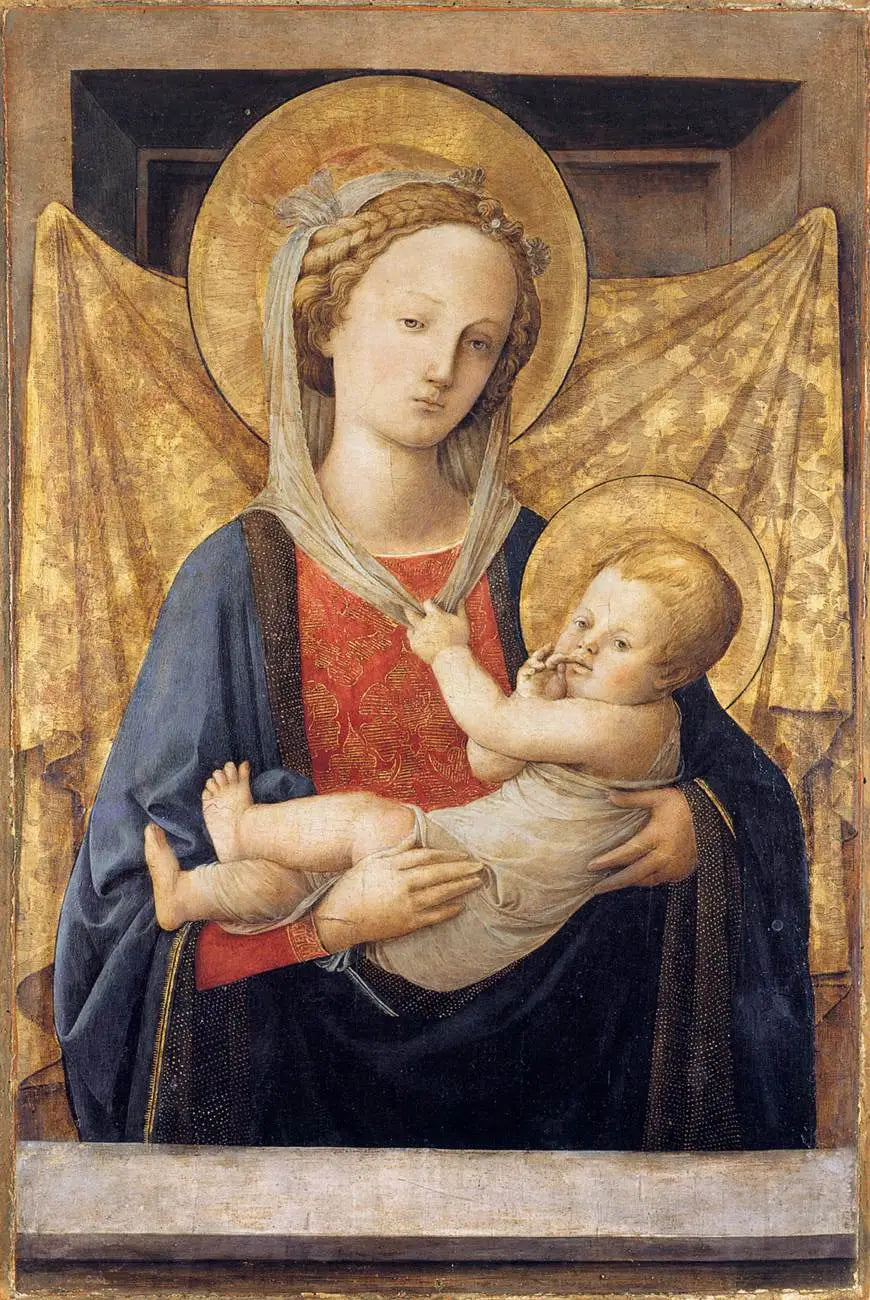 Virgin and Child - Fra Filippo Lippi