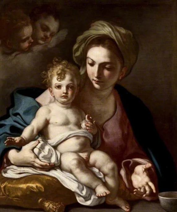 Virgin and Child - Francesco Solimena