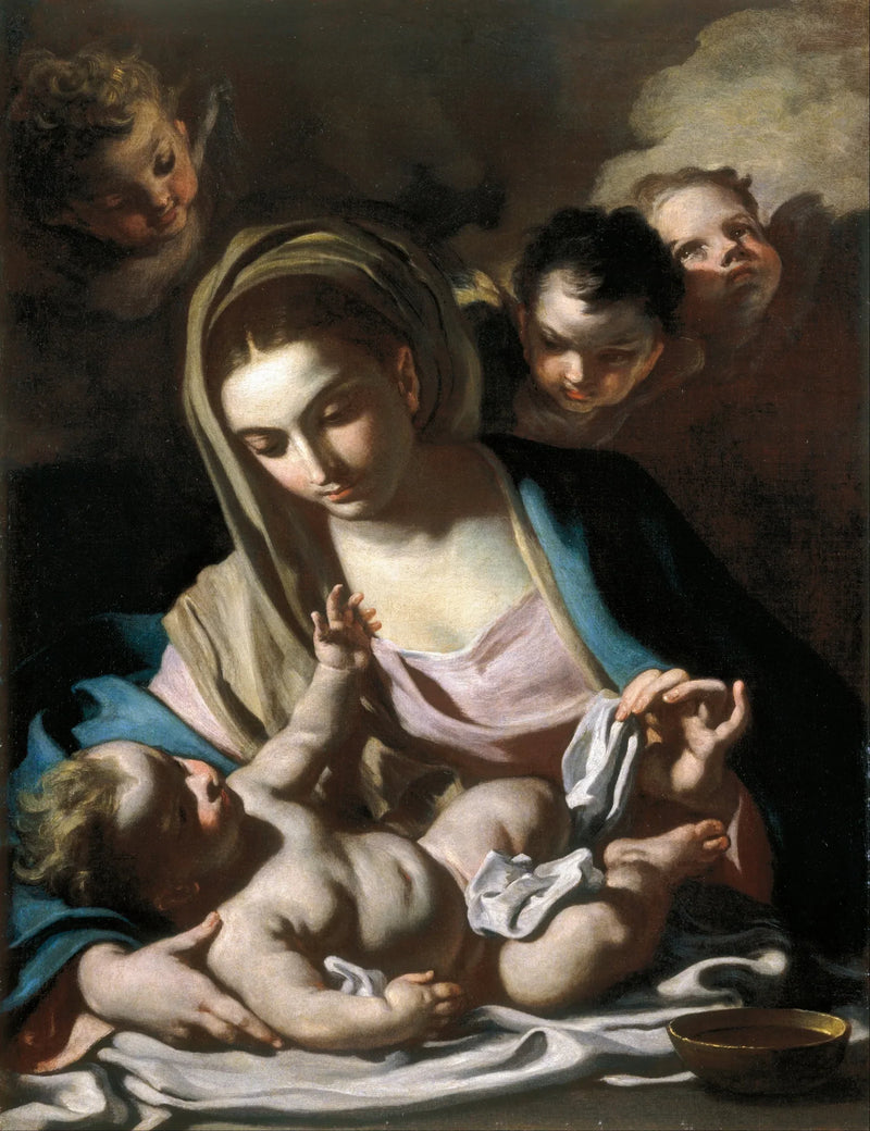 Virgin and Child - Francesco Solimena