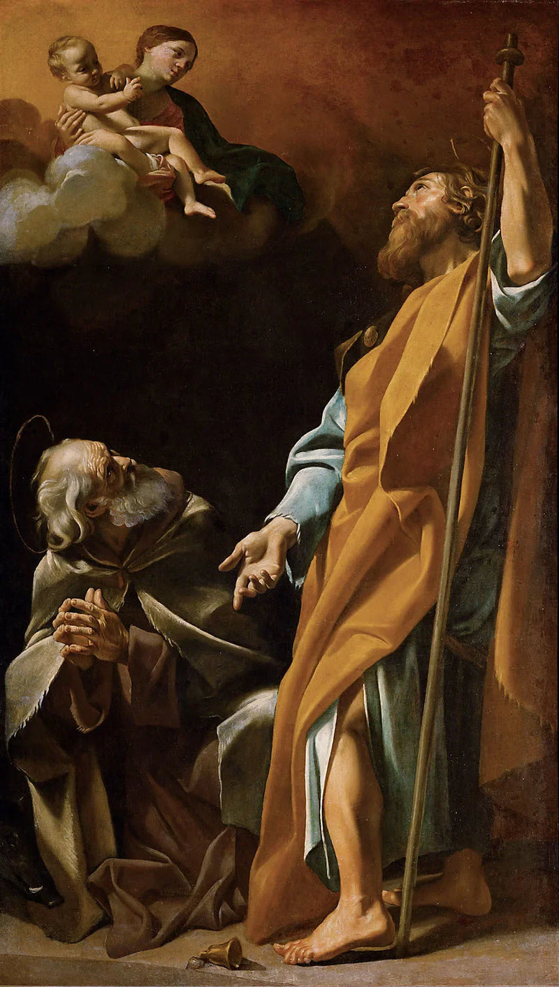 Virgin and Child - Giovanni Lanfranco