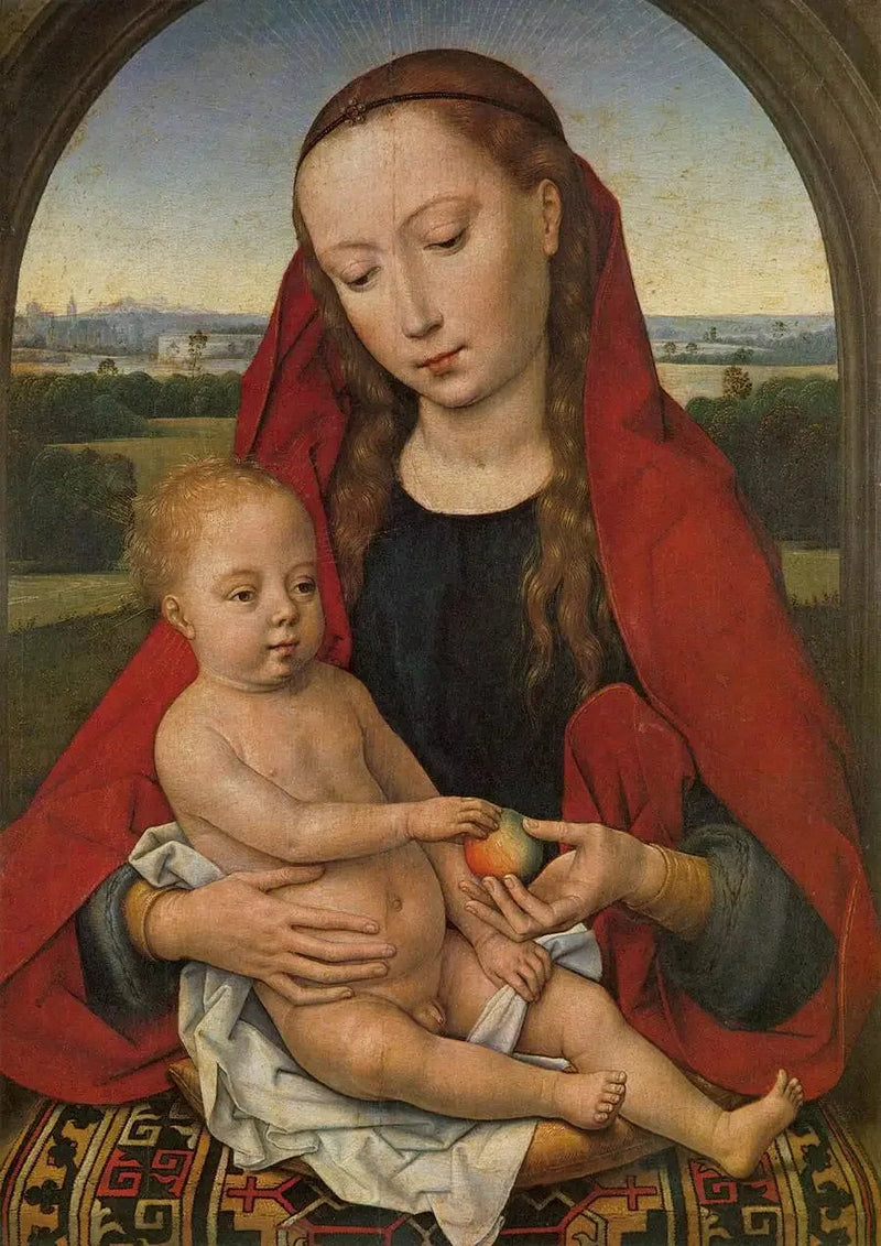 Virgin and Child. - Hans Memling