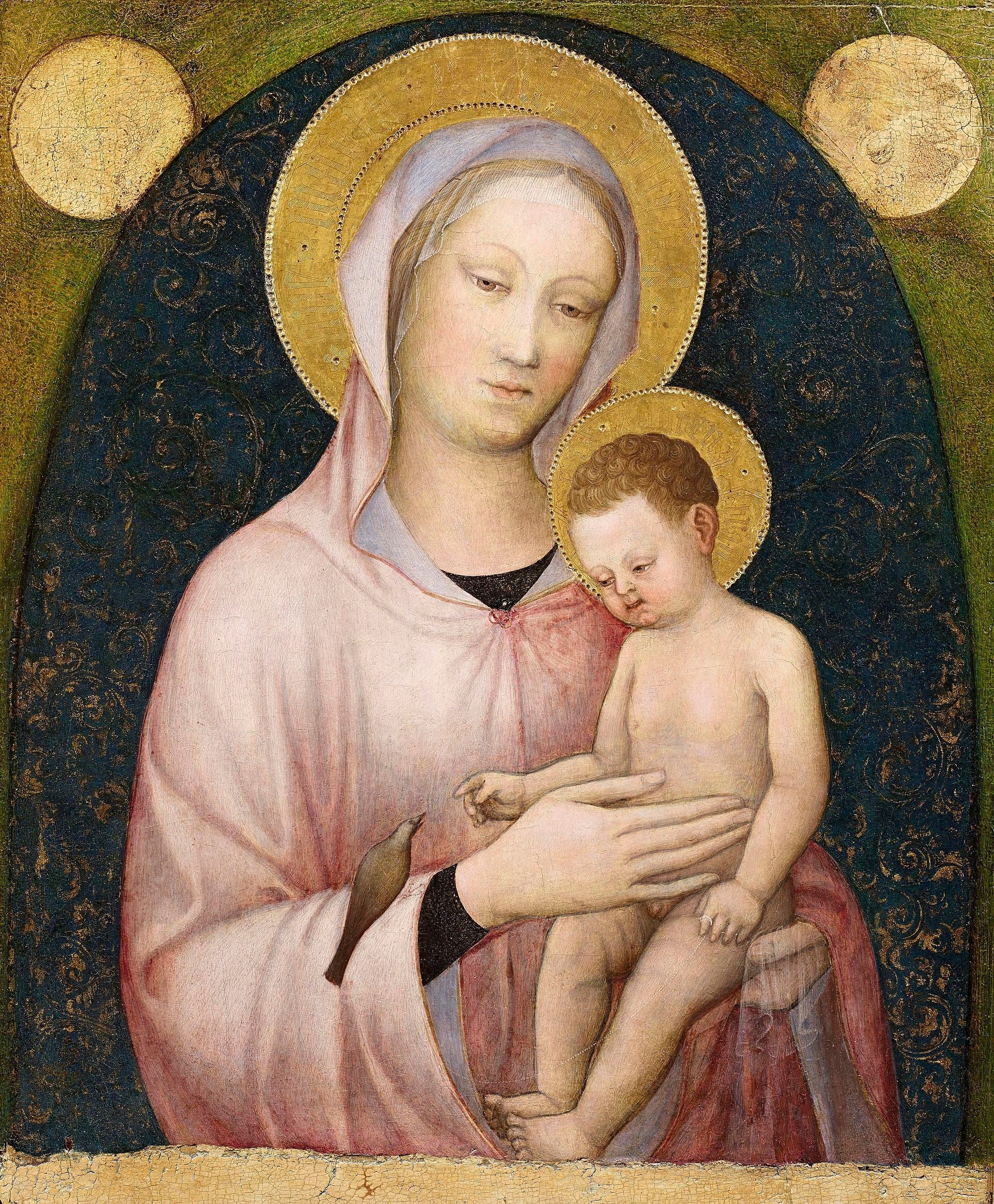 Vierge à l'Enfant - Iacopo Bellini image 1 copie de tableau peinte à la main