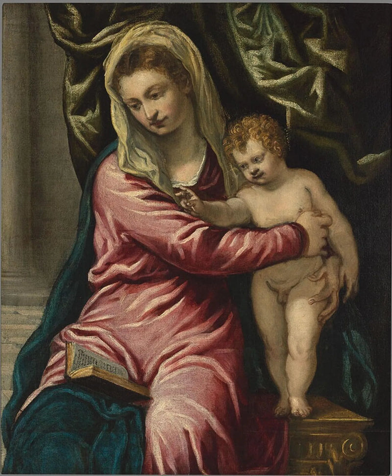 Virgin and Child - Jacopo Tintoretto