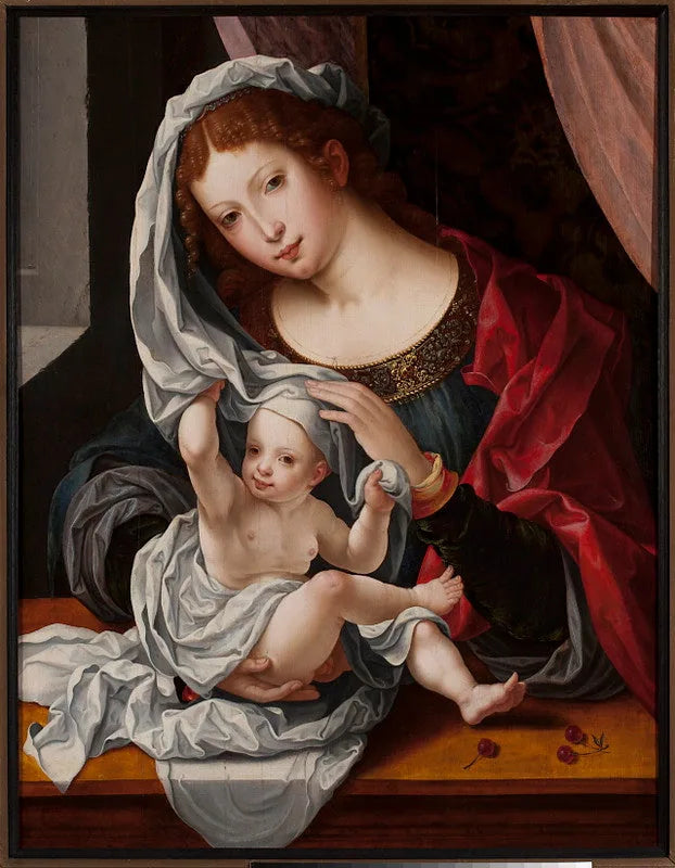 Virgin and Child Jesus - Jan Gossaert