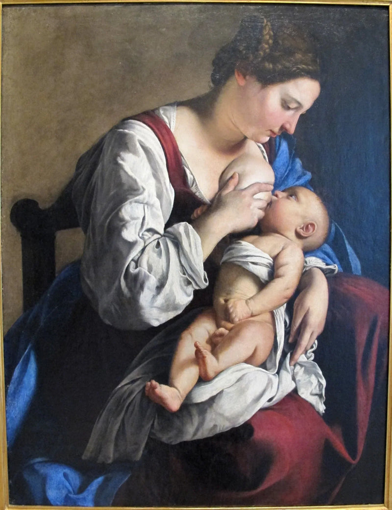Virgin and Child - Orazio Gentileschi