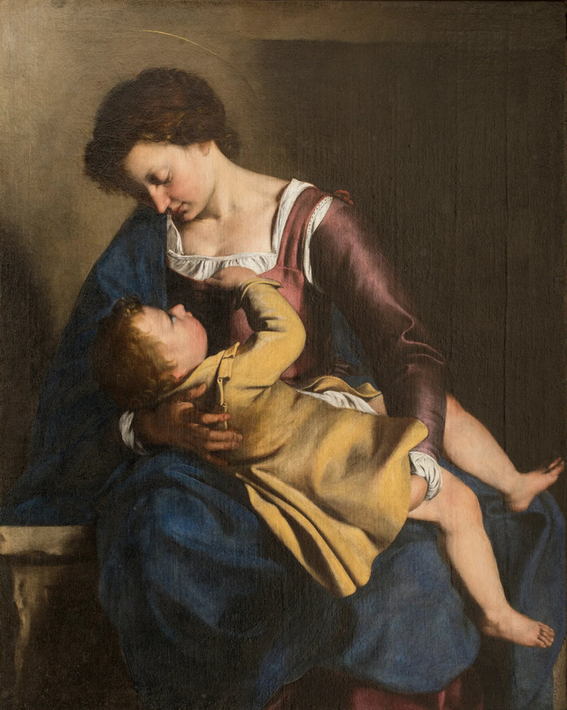 Virgin and Child - Orazio Gentileschi