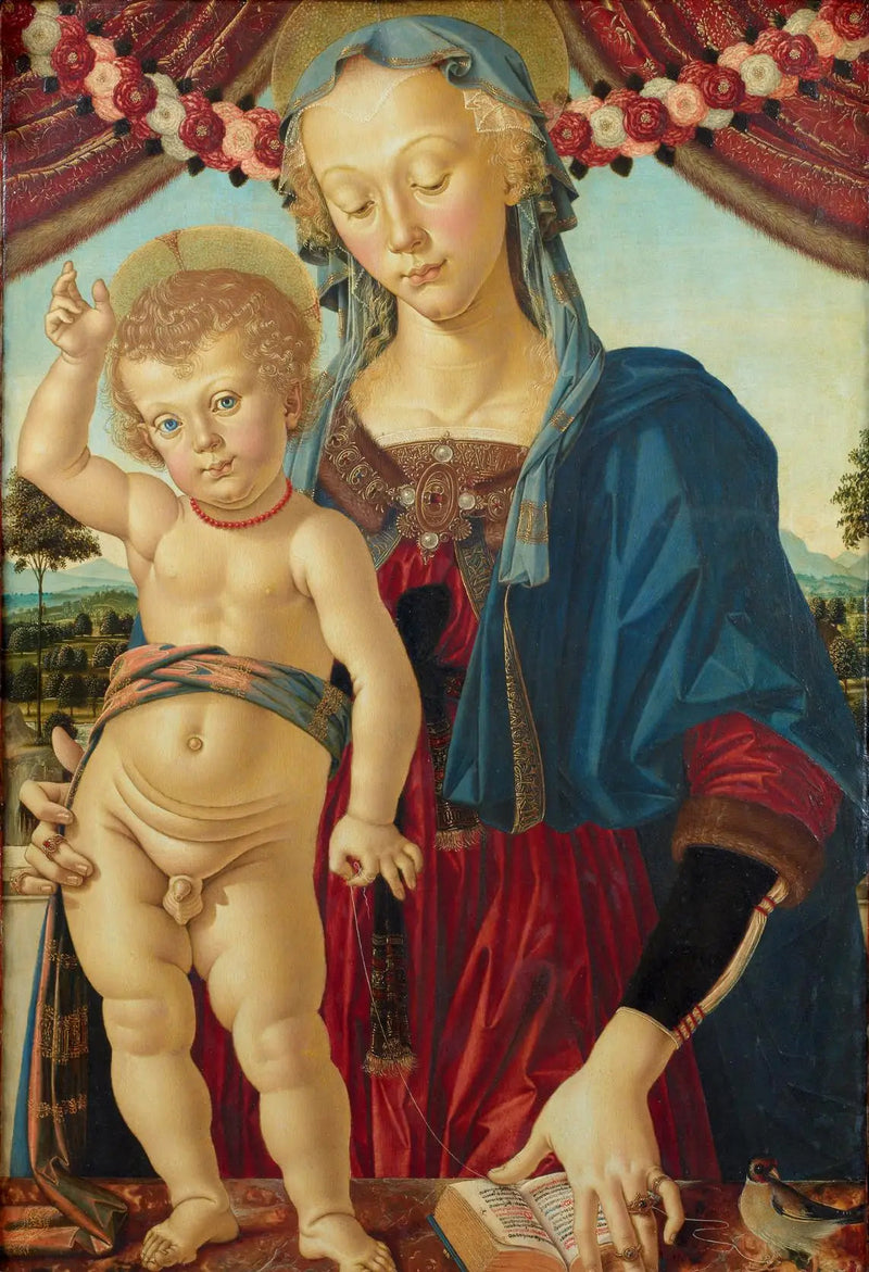 Virgin and Child - Pietro Perugino