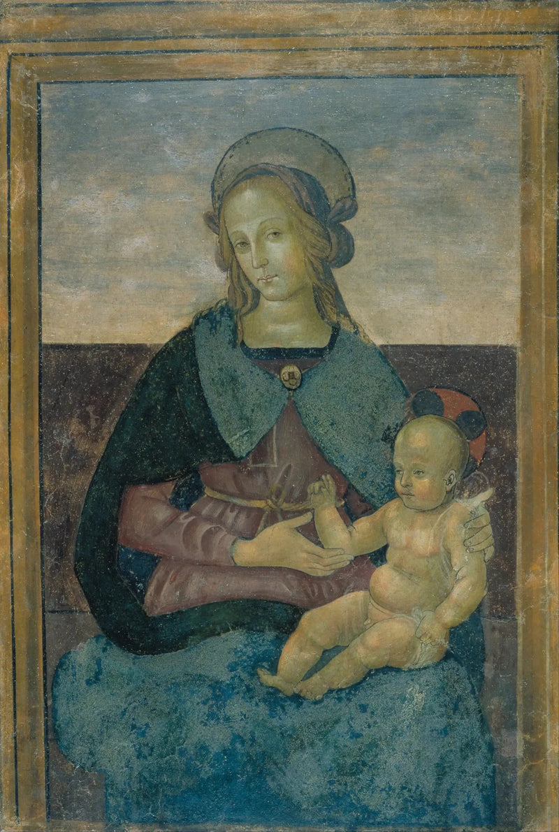 Virgin and Child - Pietro Perugino
