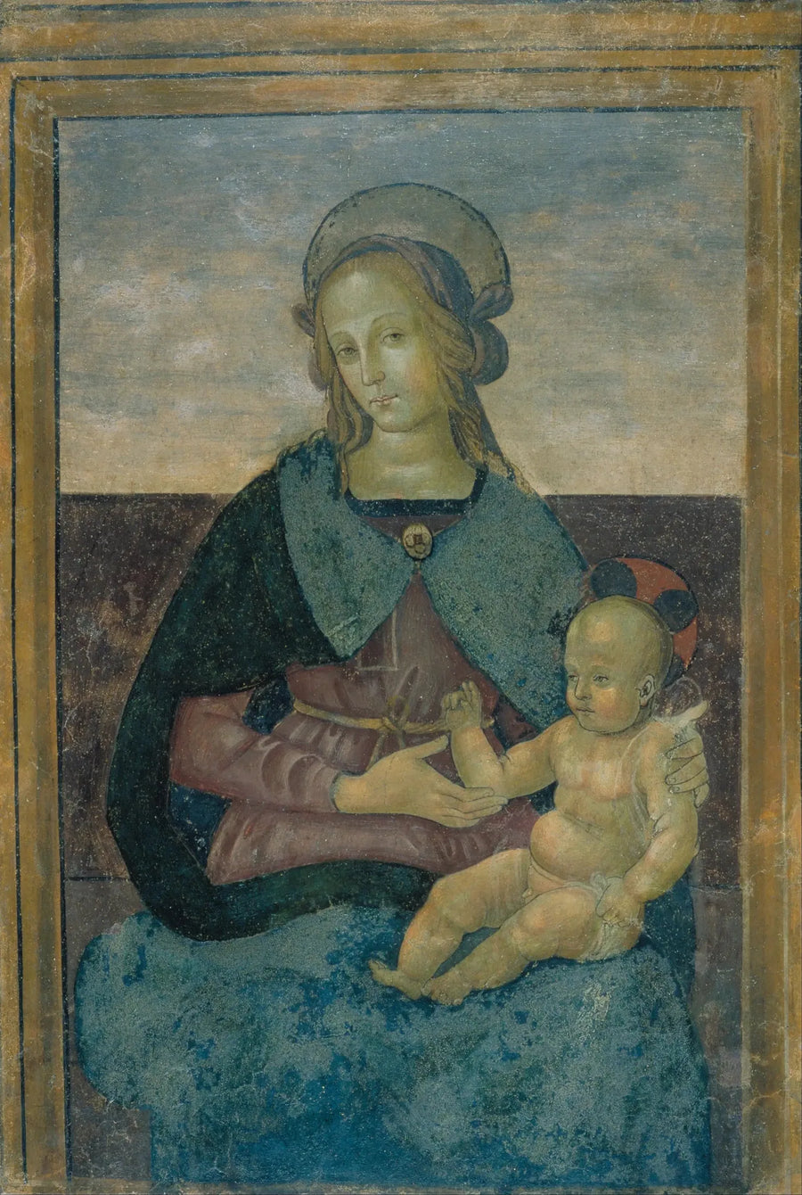 Virgin and Child - Pietro Perugino