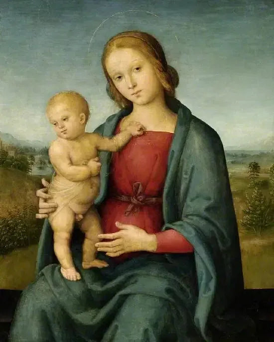 Virgin and Child - Pietro Perugino