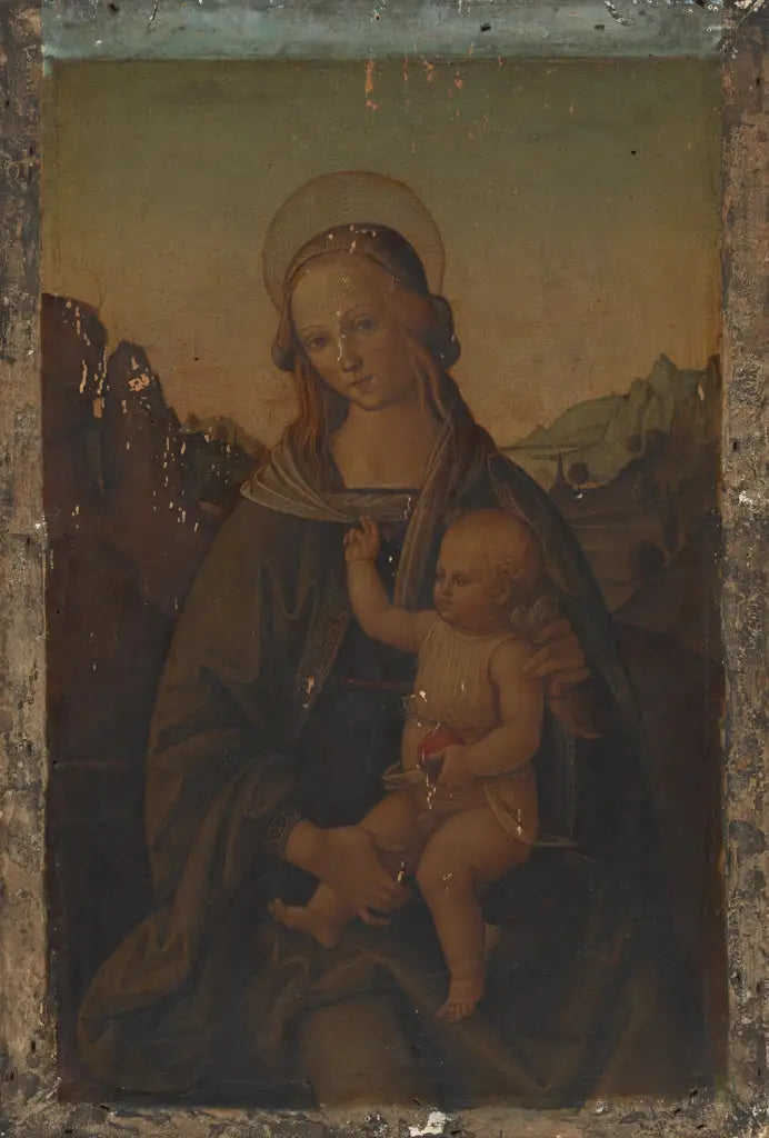 Virgin and Child - Pietro Perugino