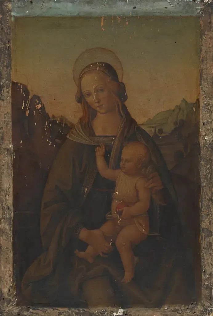 Virgin and Child - Pietro Perugino