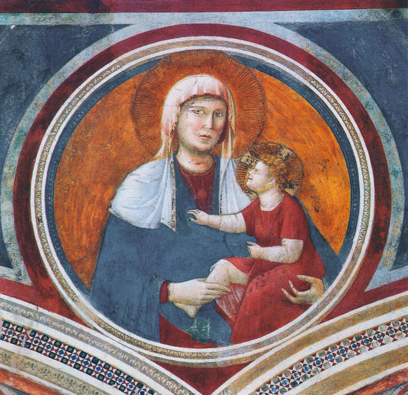 Laughing Virgin and Child - Giotto