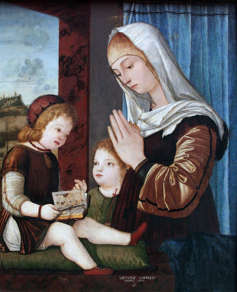 Virgin and Child - Vittore Carpaccio