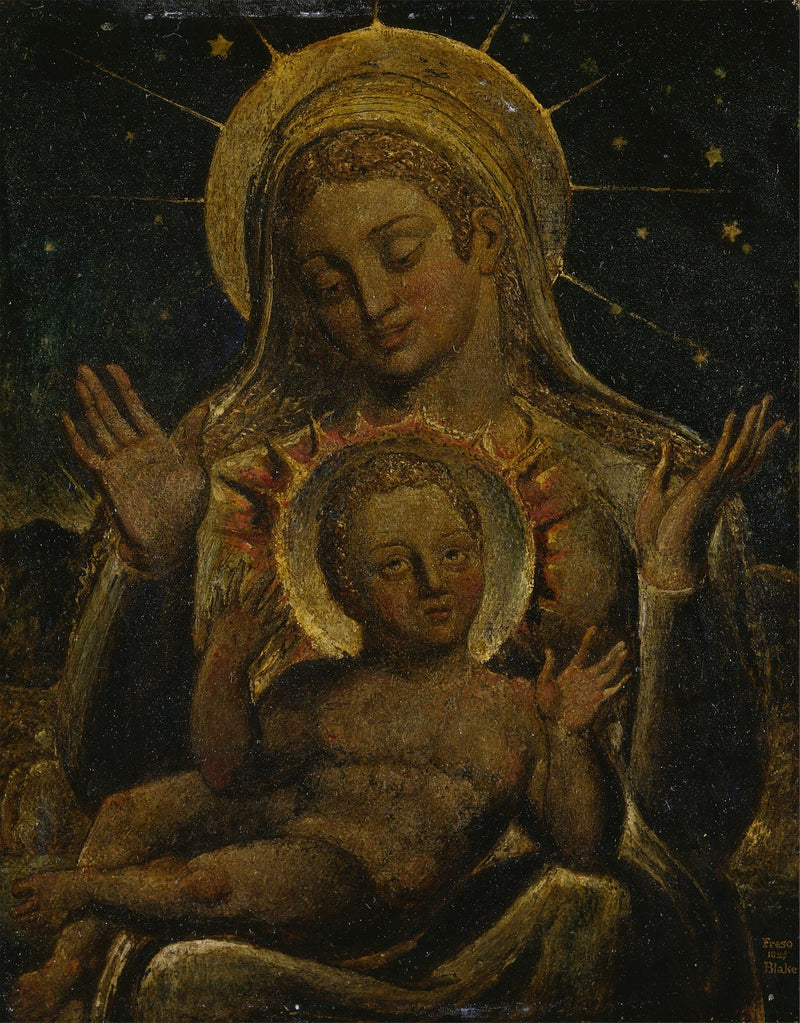Virgin and Child - William Blake