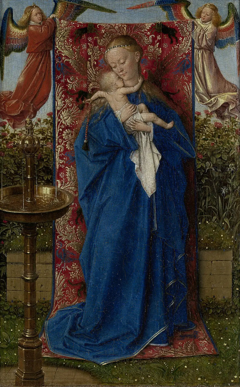 Virgin at the Fountain - Jan van Eyck