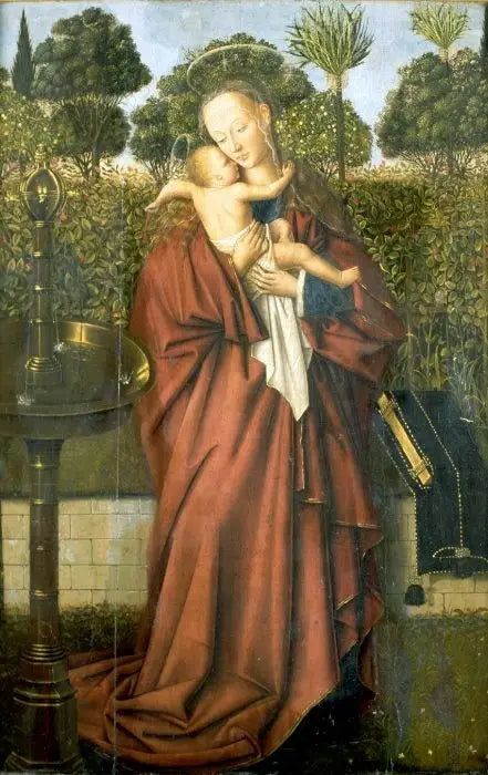 Virgin at the Fountain - Jan van Eyck