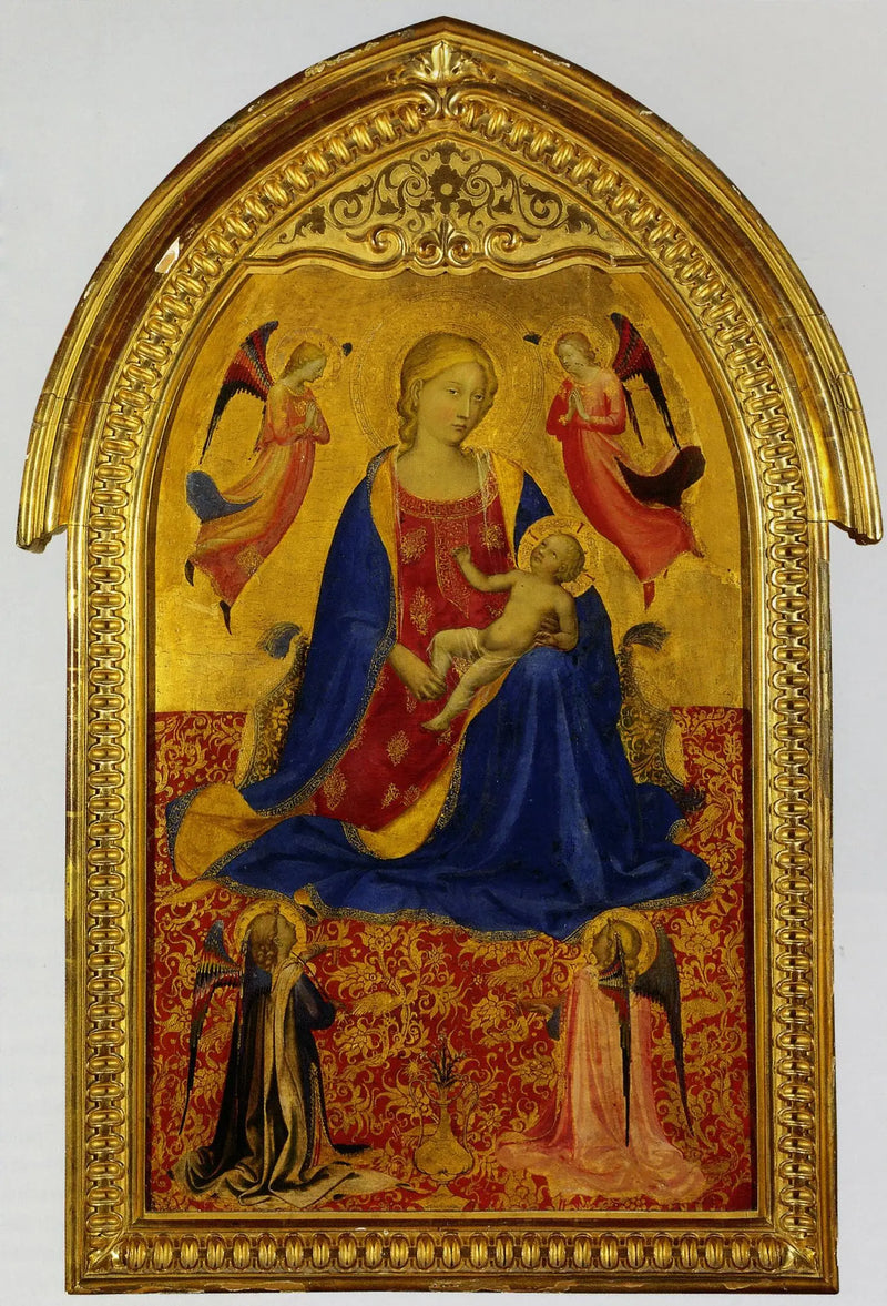 Virgin and Child with Four Angels - Fra Angelico