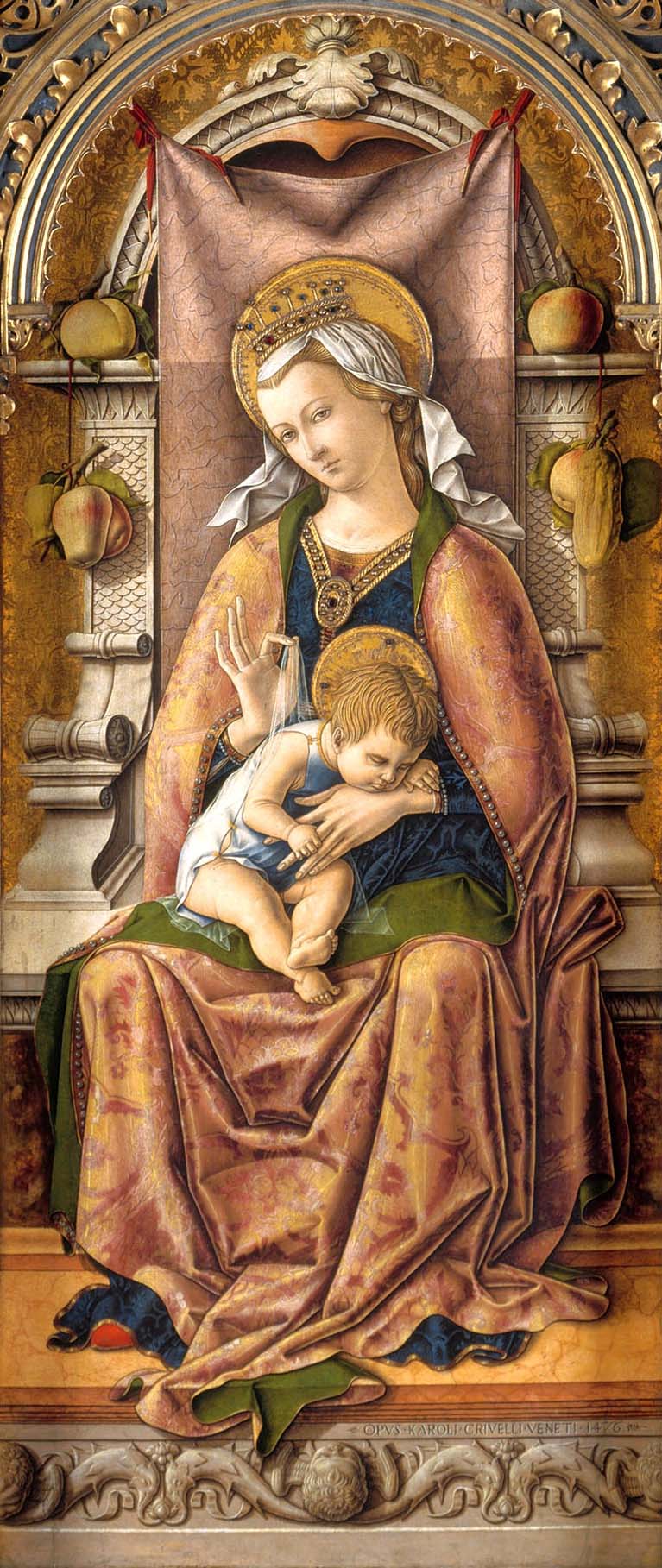 Virgin and Child - Carlo Crivelli