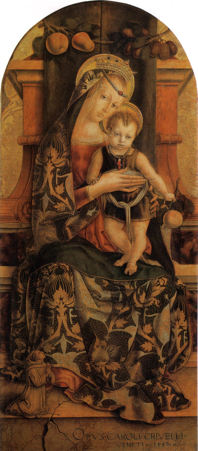 Vierge à l’Enfant - Carlo Crivelli - Alpha Reproduction