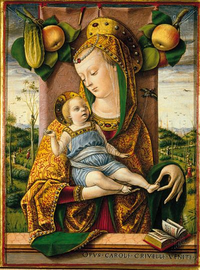 Virgin and Child - Carlo Crivelli