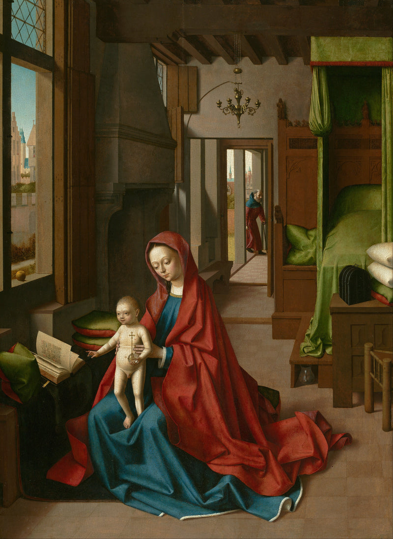 Virgin and Child in a Domestic Interior - Petrus Christus