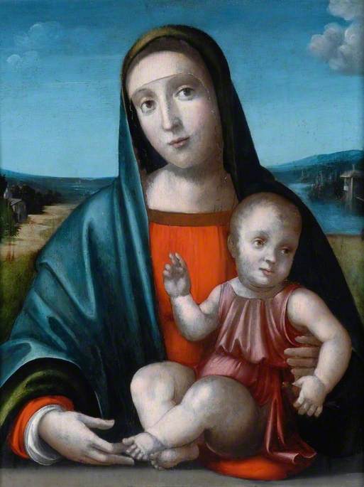 Virgin and Child - Francesco Francia