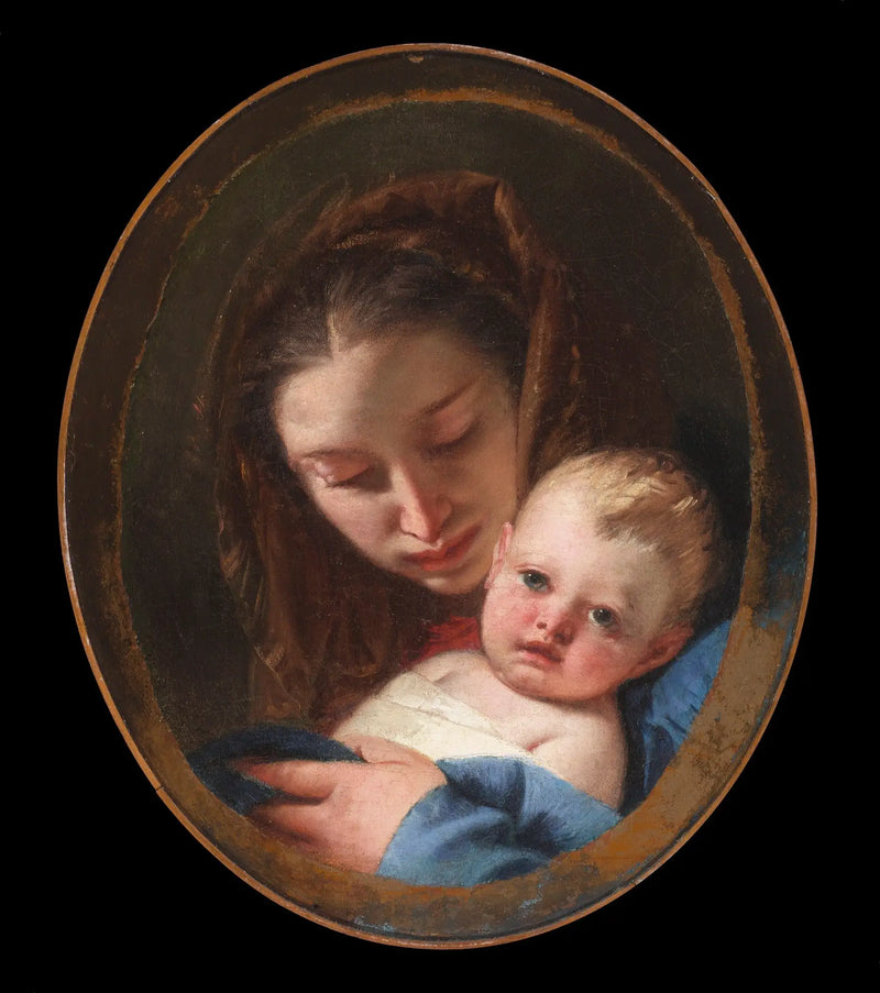 Virgin and Child - Giovanni Battista Tiepolo