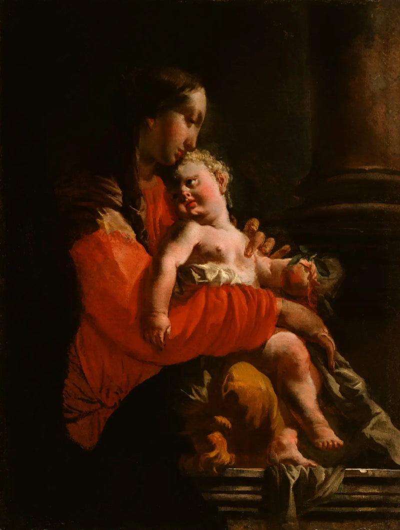 Virgin and Child - Giovanni Battista Tiepolo