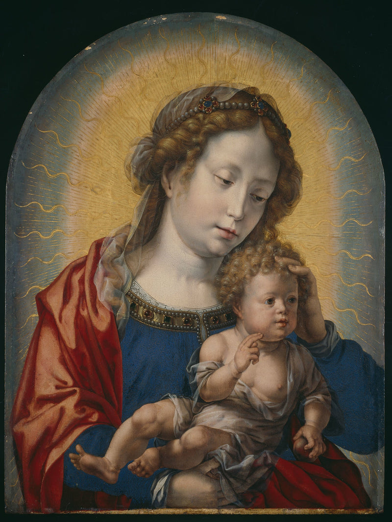 Virgin and Child - Jan Gossaert