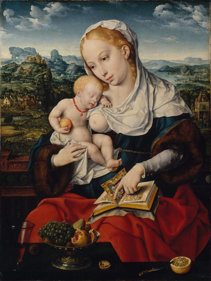 Virgin and Child. - Joos van Cleve