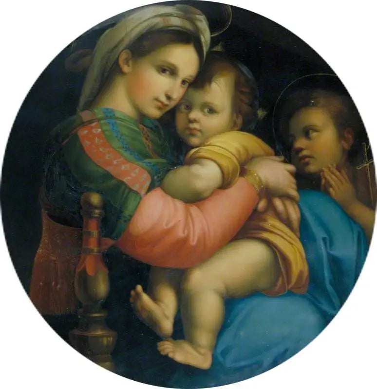 Virgin and Child (Madonna della Seggiola) - Raphael Sanzio
