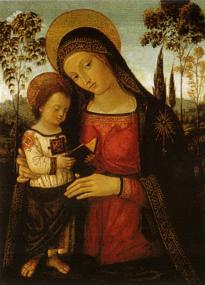 Virgin and Child - Pinturicchio