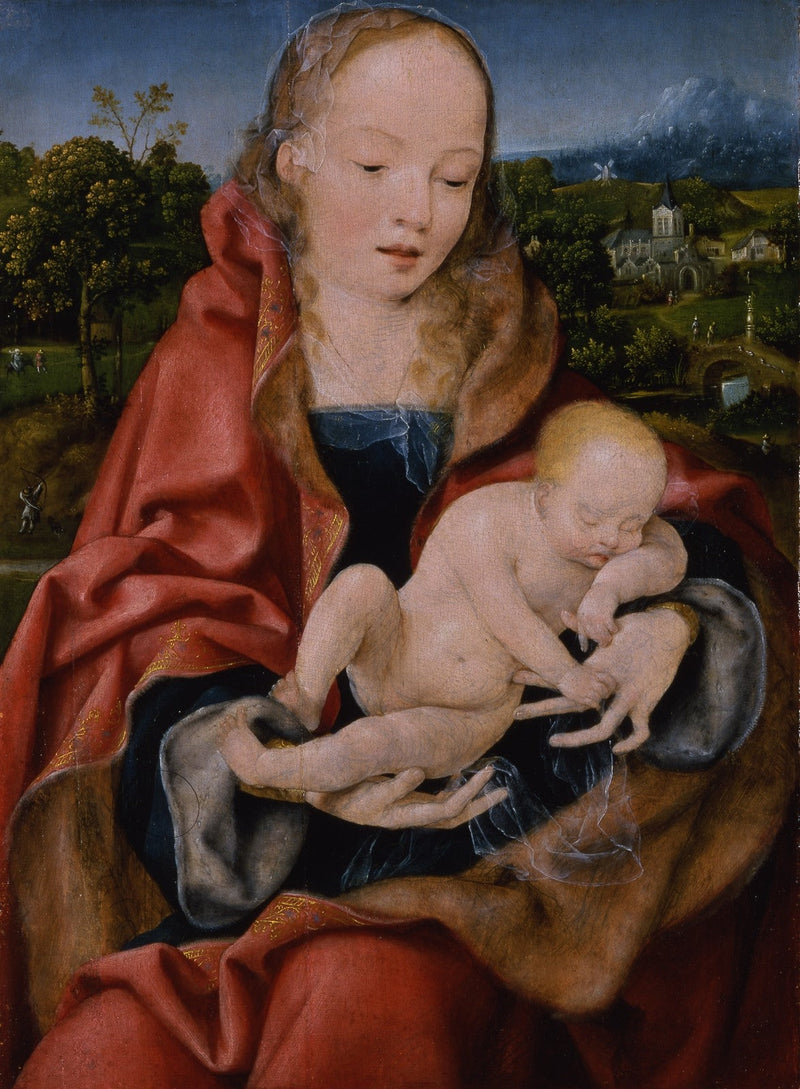 Virgin and Child (Prague) - Joos van Cleve
