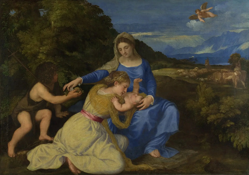 Aldobrandini Virgin - Titian
