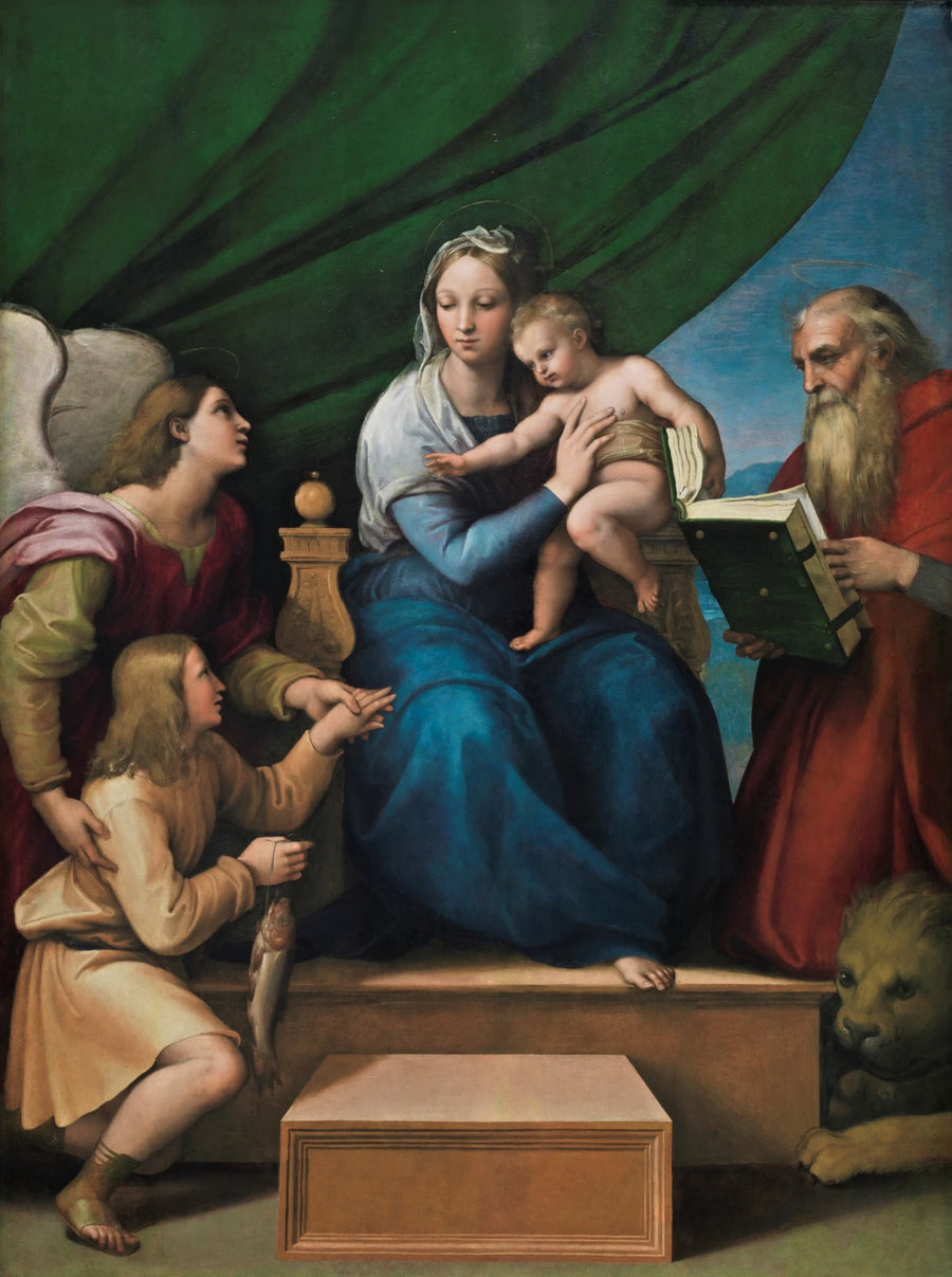 La Vierge au poisson - Raphaël Sanzio