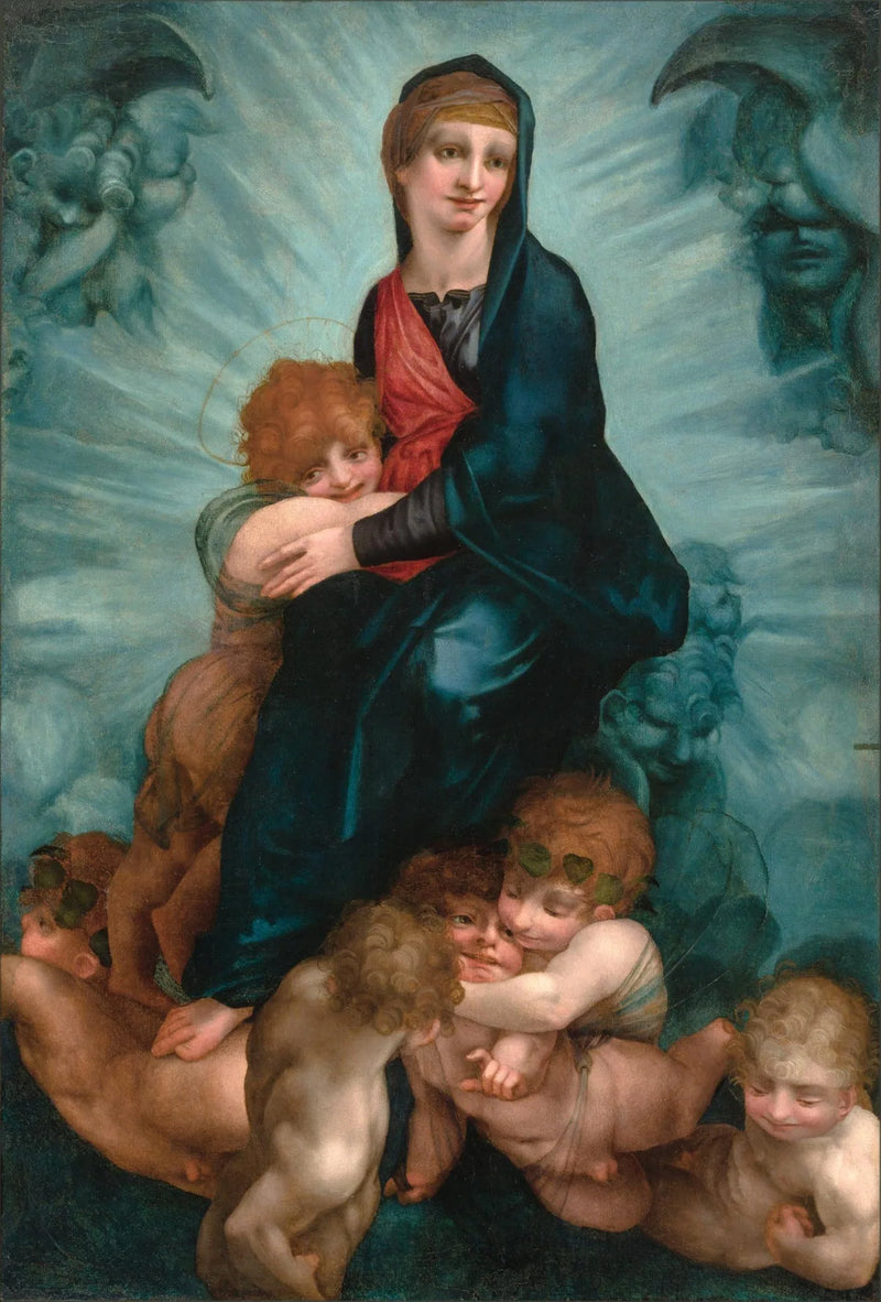 Virgin and Angels - Rosso Fiorentino