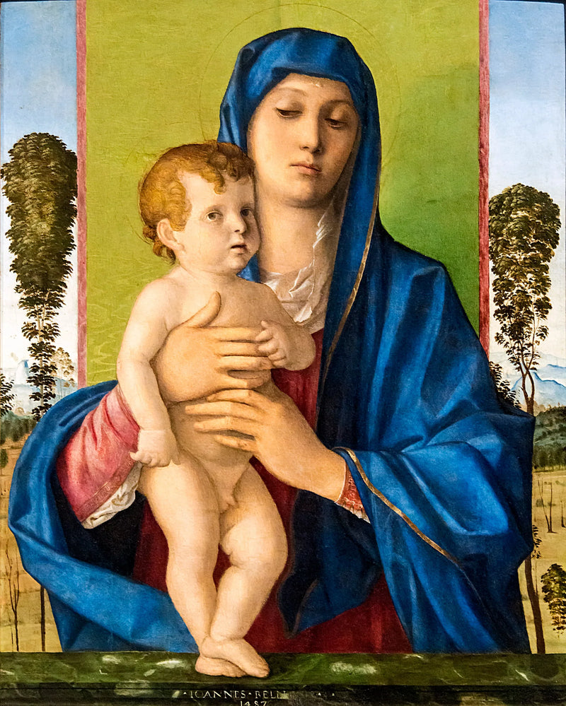 Virgin and the Bushes - Giovanni Bellini