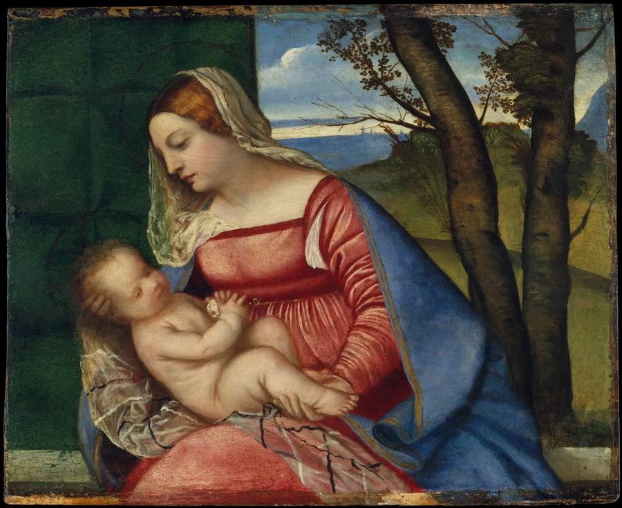 Virgin Bache - Titian