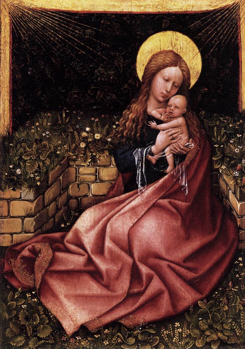 Humility Virgin - Robert Campin