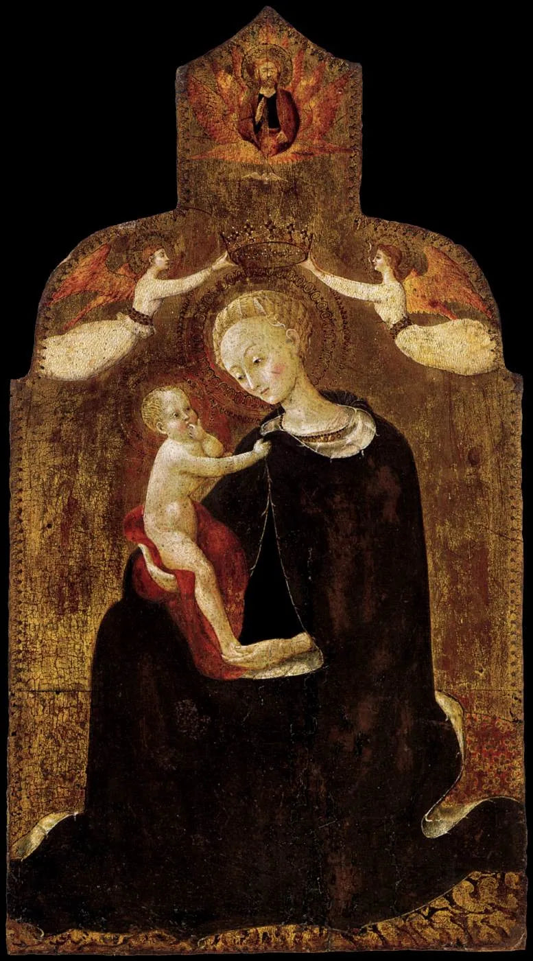 Virgin of Humility - Stefano di Giovanni (Sassetta)