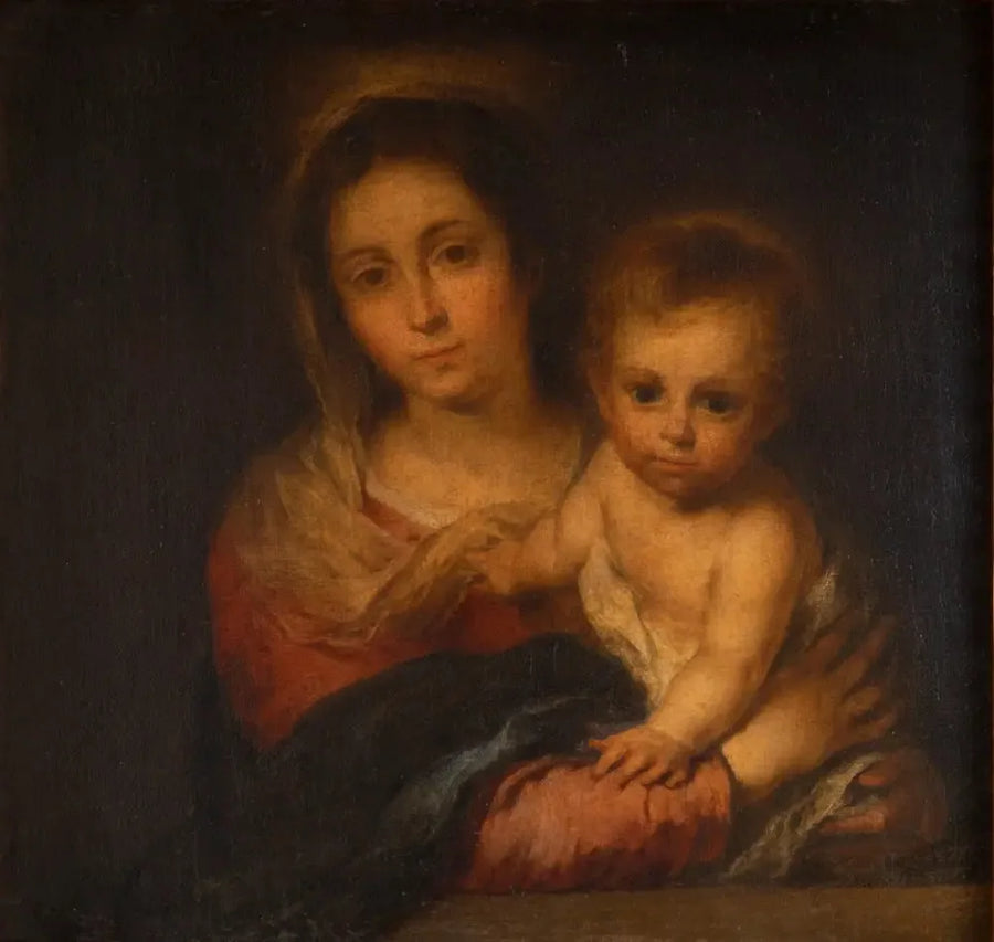 Virgin of the Servilleta - Bartolomé Esteban Murillo