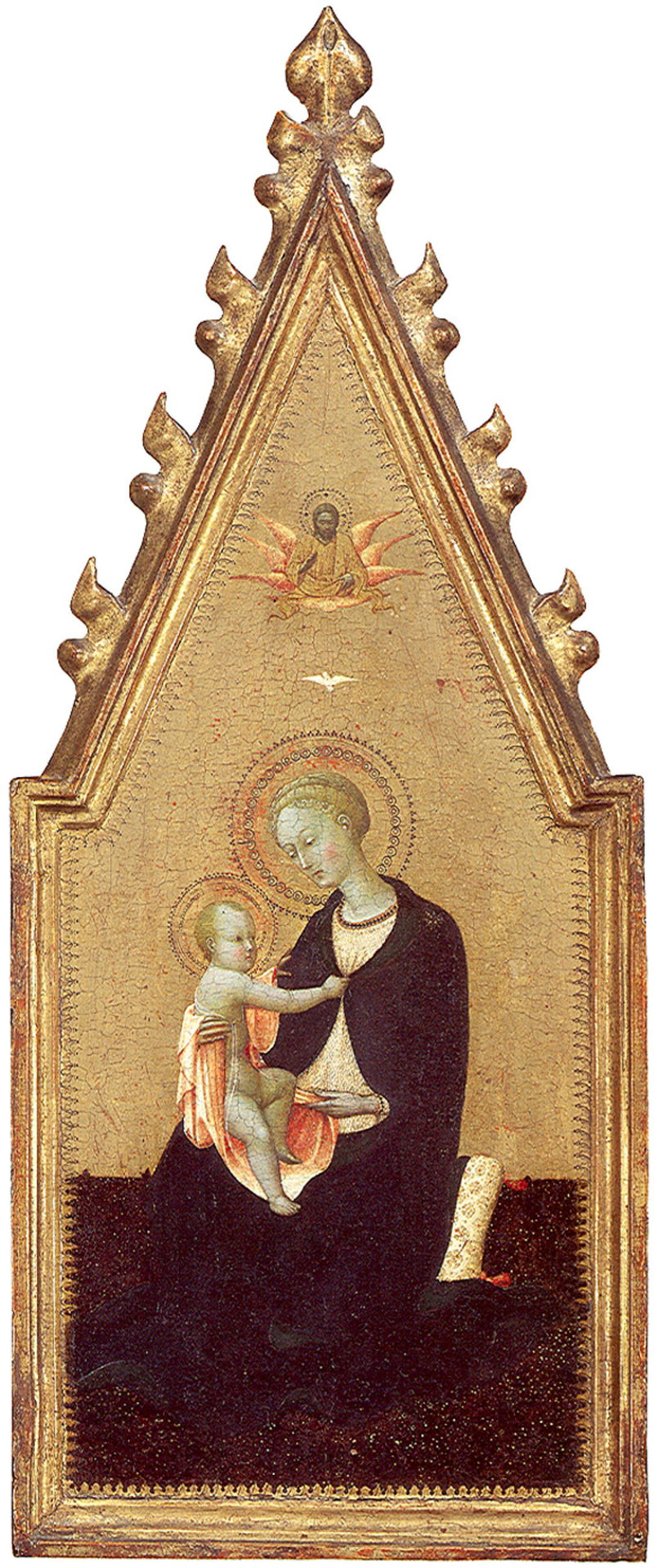 Humility Virgin - Stefano di Giovanni (Sassetta)