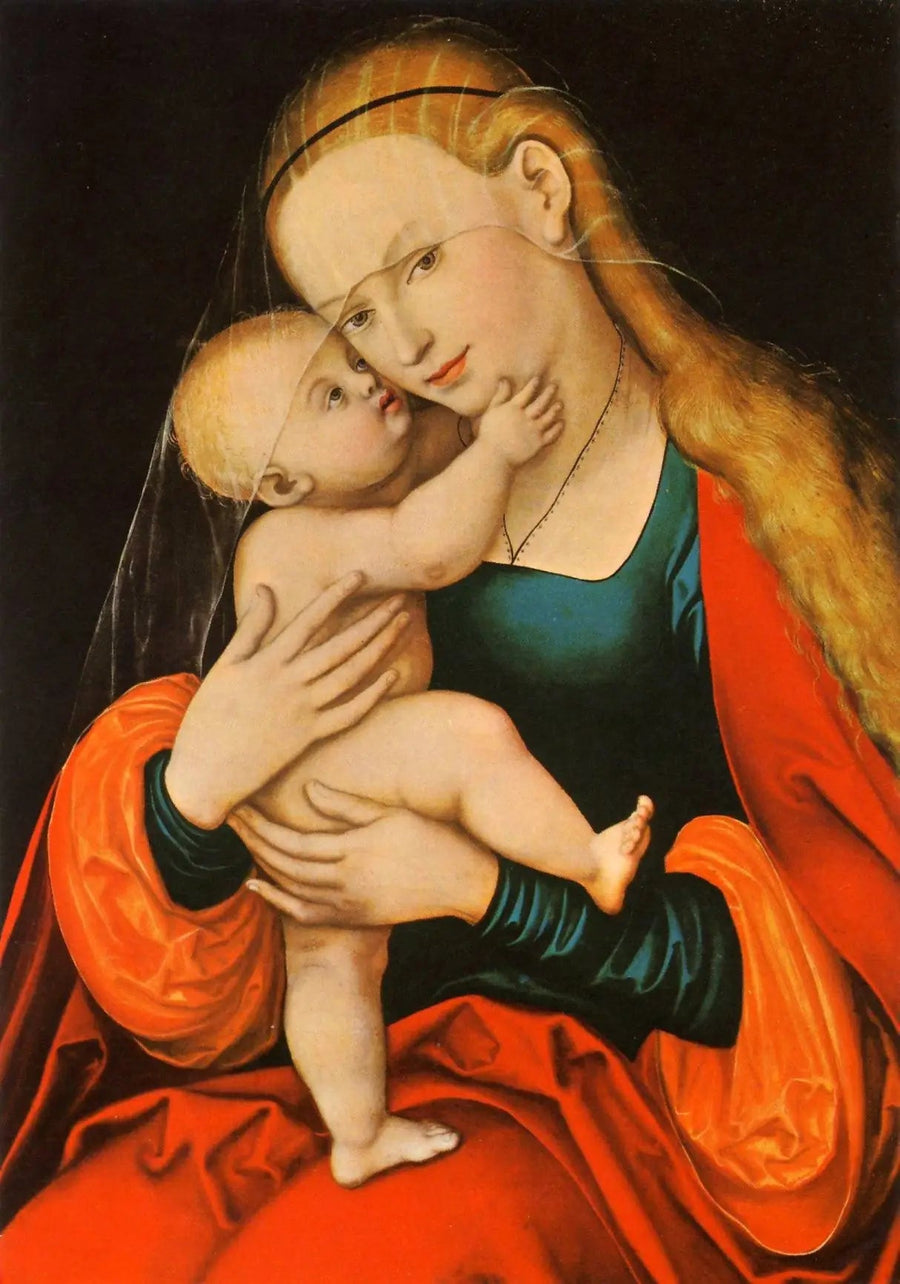 Virgin of Good Help - Lucas Cranach the Elder