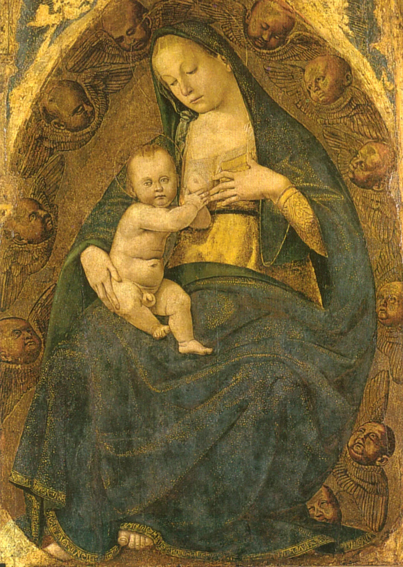 Virgin of the Milk in Glory - Luca Signorelli