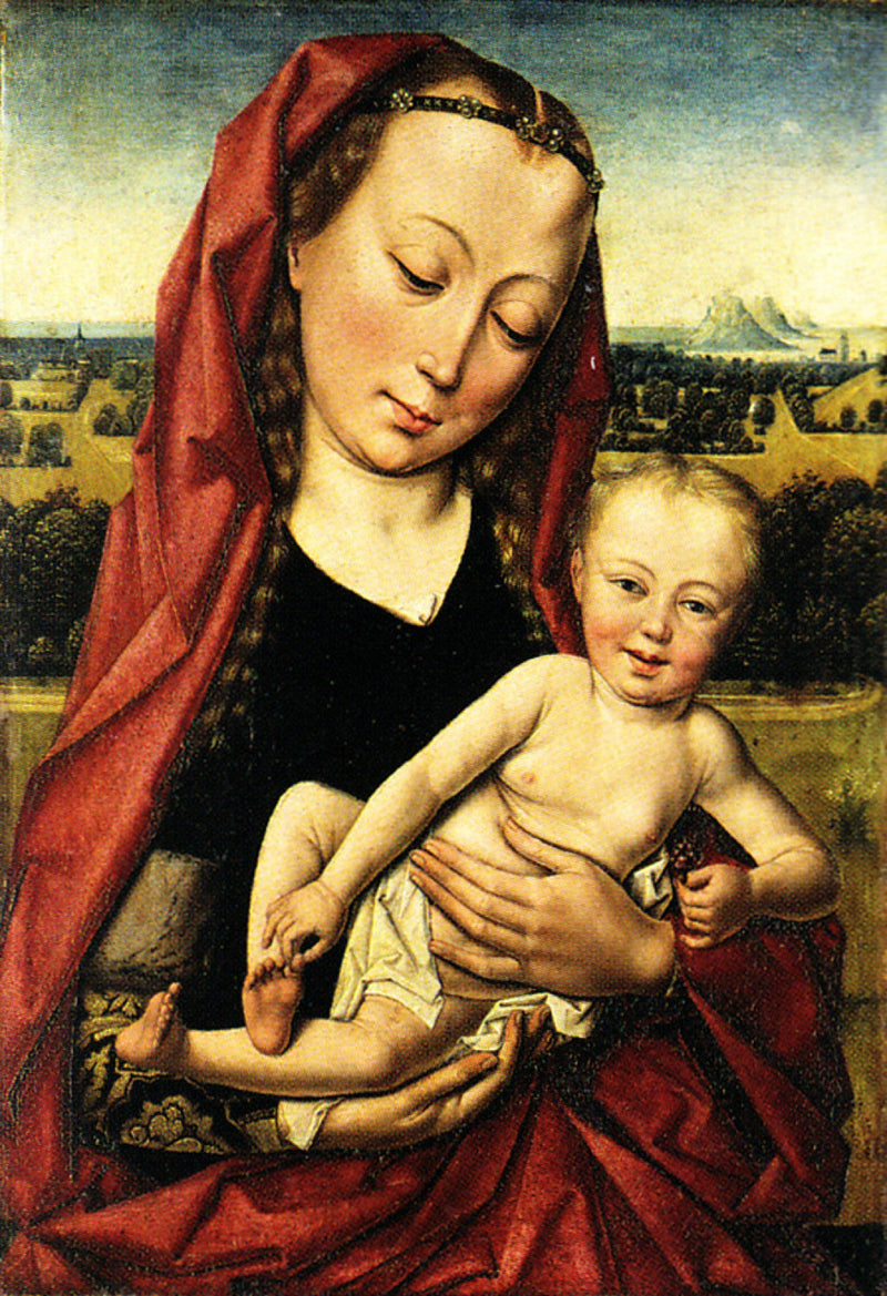 Pregnant Virgin - Dirk Bouts