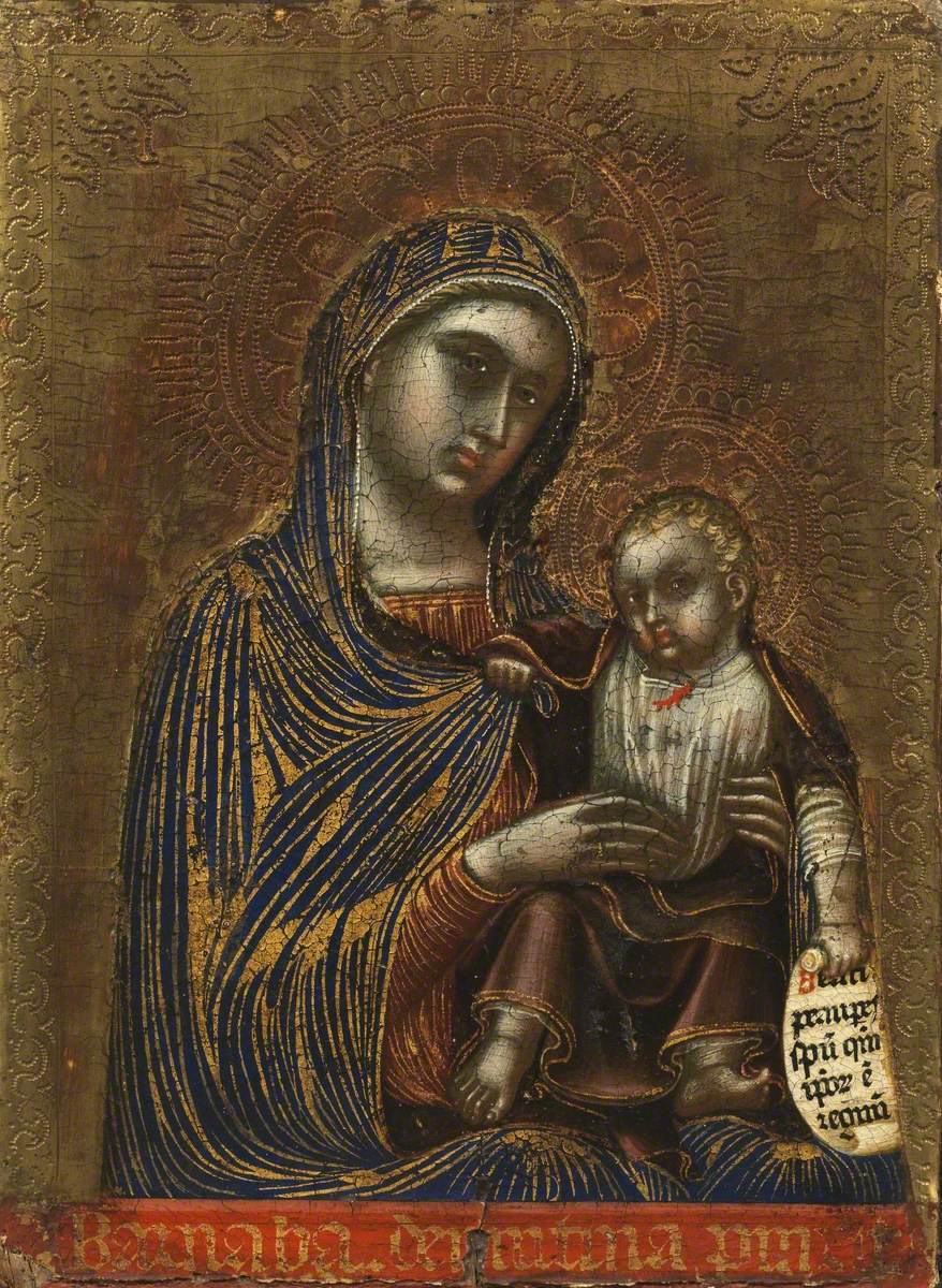 Vierge et Enfant - Barnaba da Modena - Alpha Reproduction