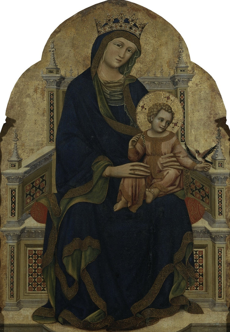 Virgin and Child in Majesty - Guariento di Arpo