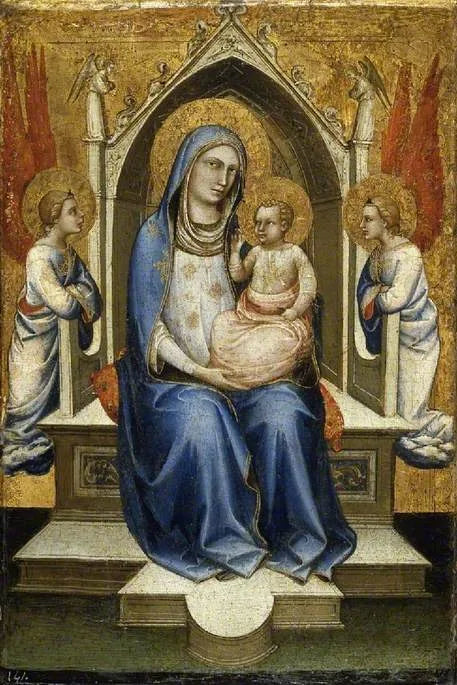 Virgin and Child in Majesty - Lorenzo Monaco