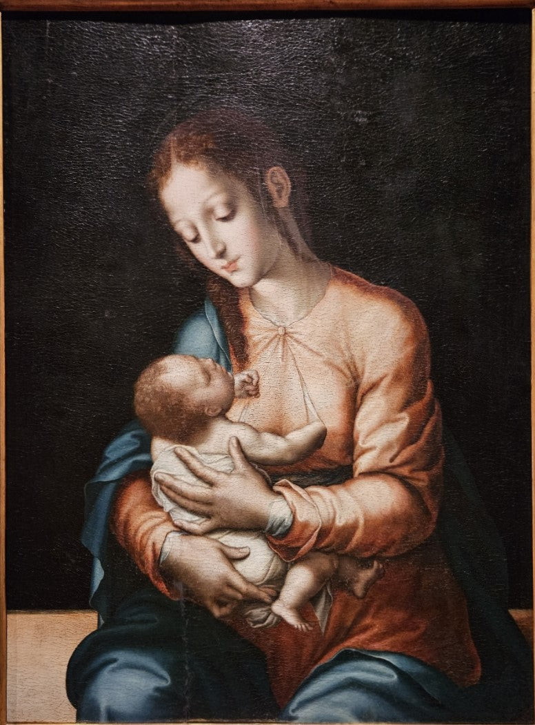 Virgin and Child. - Luis de Morales